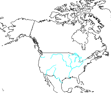 map of north america countries blank